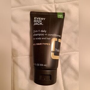 Every Man Jack 2 in 1 Shampoo + conditioner trial size